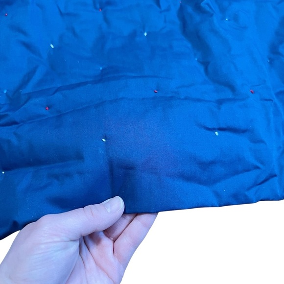 Handmade Quilted Pillow Quillow American Flag Mini Square Patchwork - Picture 8 of 16